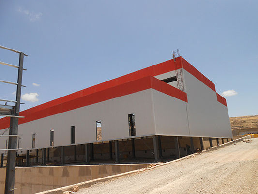 Ateliers préfabriqués entrepôt de structure en acier Certificat ISO9001:2015