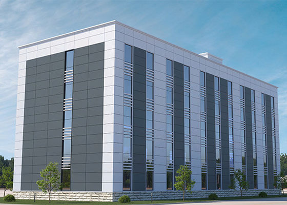 Q355B Bâtiment commercial soudé Construction préfabriquée de bureaux