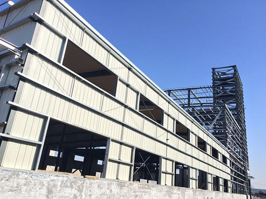 Fabrication efficace Bâtiments métalliques sur mesure Poids léger
