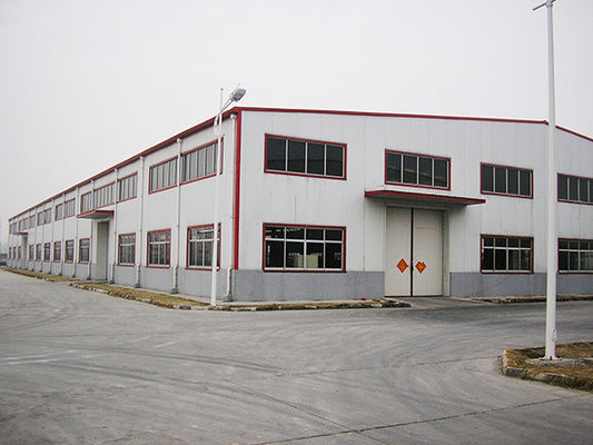 Bâtiment d'atelier en acier galvanisé peint Taille personnalisée