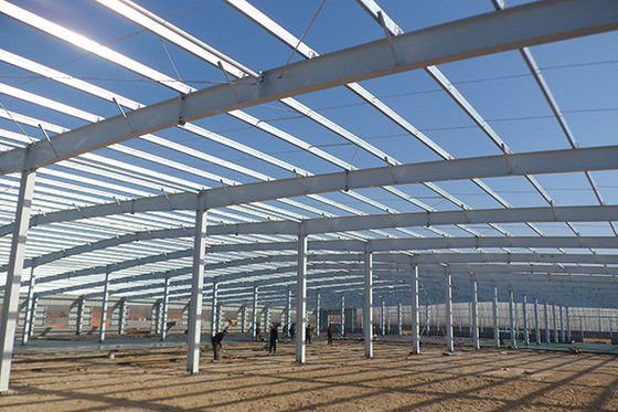 Installation rapide Construction en acier léger à des fins commerciales et industrielles