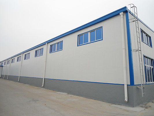 Édifices modulaires préfabriqués en PVC pour ateliers d'entrepôt