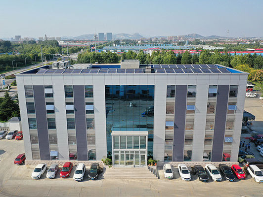 Construction de bureaux commerciaux préfabriqués de type international Peint / galvanisé à chaud