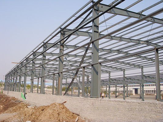 Construction métallique préfabriquée avec acier à section H soudé ISO9001