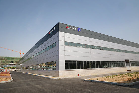 Construction de structures en acier installées rapidement pour atelier industriel avec entrepôt