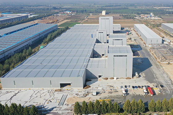 Acier léger Q355 Q235 Structures préfabriquées RAL Norme internationale personnalisée