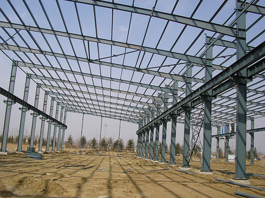Structure en acier léger de bâtiment préfabriqué entièrement sur mesure