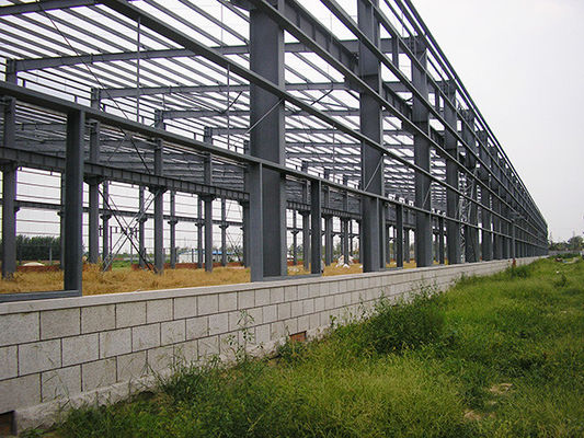 bâtiments de stockage préfabriqués en acier pour la construction