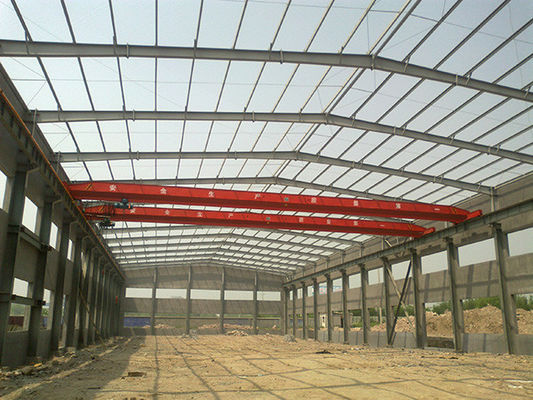 100x30 Structure d'acier Shed à chaud galvanisée surface peinte