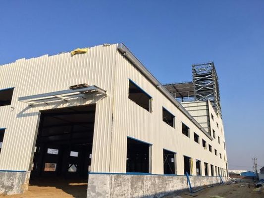 Bâtiment de structure en acier pour entrepôt et atelier