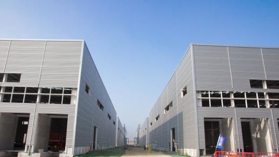 Entrepôt de structure en acier galvanisé à grande portée