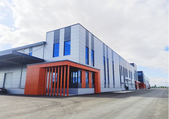 Construction d'usines de structures en acier Construction préfabriquée de structures en acier Entrepôt Ingénierie Bâtiments de stockage